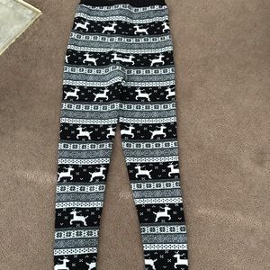 Forever 21 Fair Isle Sweater Leggings